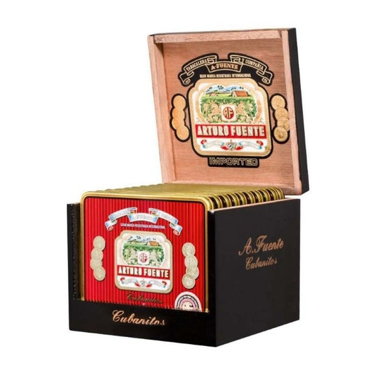 Arturo Fuente Cubanitos Maduro 4 x 32 Cigarillos 10 Tins of 10