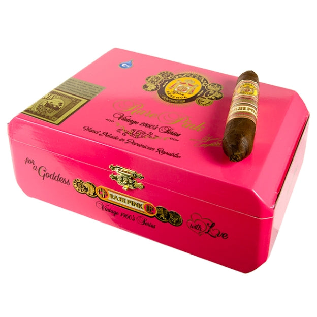 Arturo Fuente Rare Pink Vintage 1960 Series Short Story 4 x 49 Cigars Box of 25