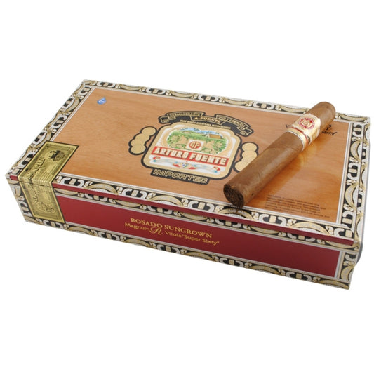 Arturo Fuente Magnum R Rosado Sun Grown Super 6 x 60 Cigars Box of 24