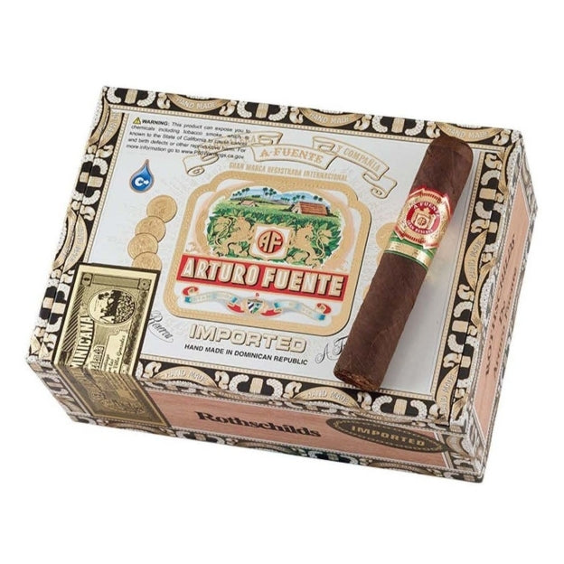 Arturo Fuente Rothschilds Natural 4 1/2 x 50 Cigars Box of 25
