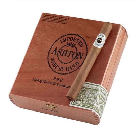 Ashton Classic Series 8-9-8, 6 1/2 x 44 Cigars Box of 25