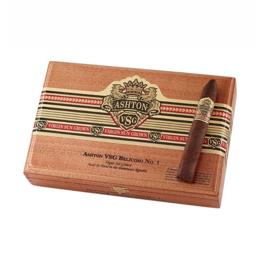 Ashton VSG Belicoso No.1, 5 1/4 x 52 Cigars Box of 24