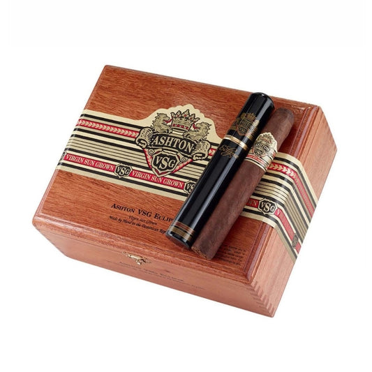 Ashton VSG Eclipse Tube 6 x 52 Cigars Box of 24