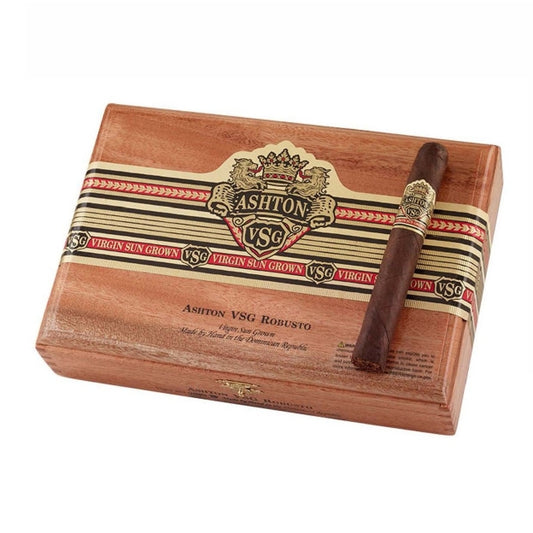 Ashton VSG Robusto 5 1/2 x 50 Cigars Box of 24
