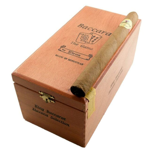 Baccarat Havana The Game Baccarat King 8 1/2 x 52 Cigar Box of 20