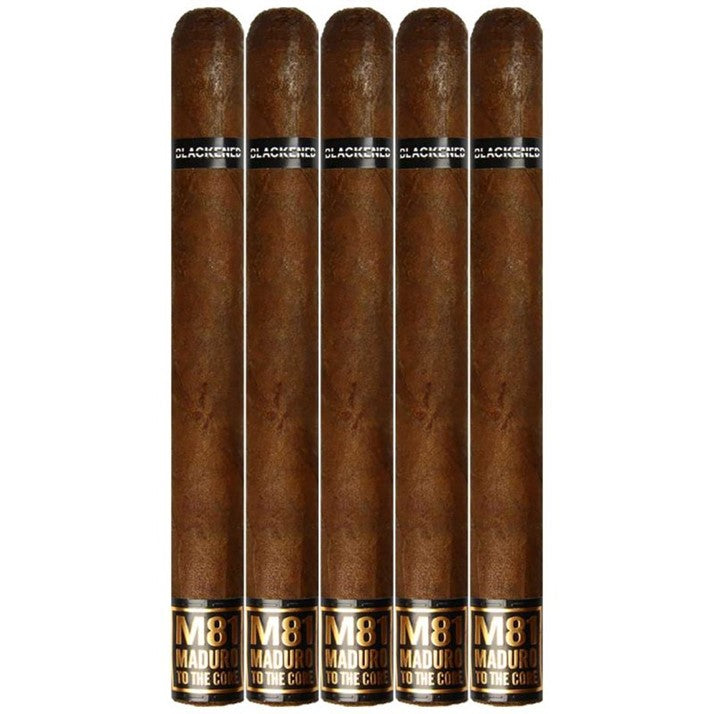 Blackened M81 Corona Doble Cigars