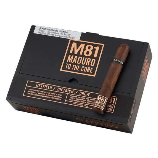 Blackened M81 Robusto 5 x 54 Cigars Box of 20