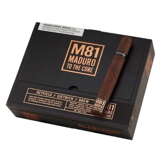 Blackened M81 Toro Cigars