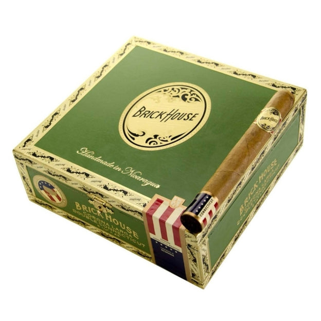 Brick House Connecticut Corona Larga 6 1/4 x 46 Cigars Box of 25