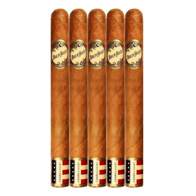 Brick House Connecticut Corona Larga 6 1/4 x 46 Cigars 5 Pack