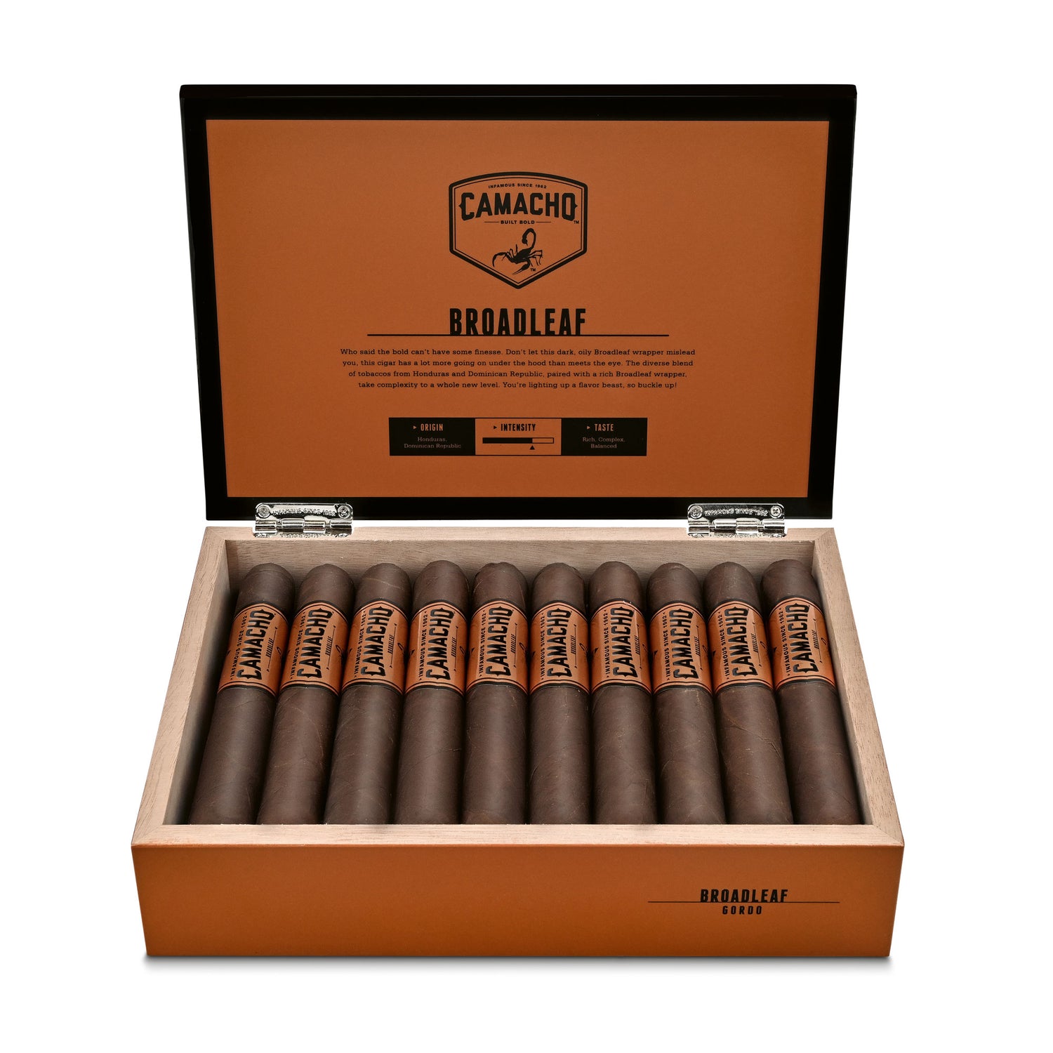 Camacho Broadleaf Gordo Cigars