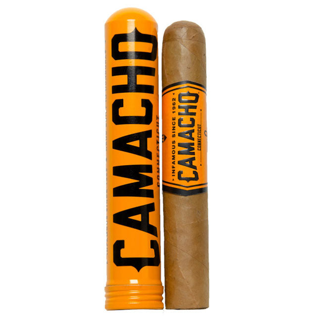 Camacho Connecticut Robusto Tubo 5 x 50 Single Cigar