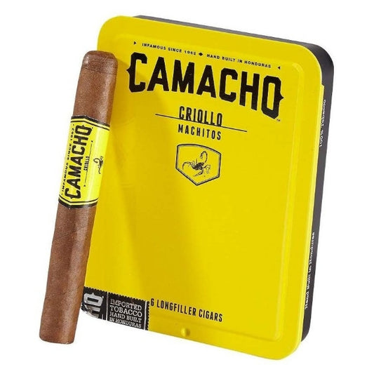 Camacho Machitos Criollo 4 x 32 Cigars Tins of 6
