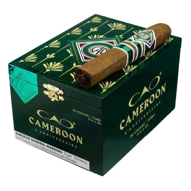 CAO Cameroon 1998 Toro 5 1/2 x 55 Cigars Box of 20