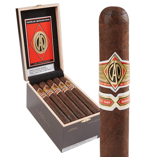 CAO Gold Maduro Corona Gorda 6 1/2 x 50 Cigars Box of 20