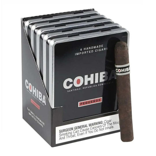 Cohiba Black Pequenos Cigars 5 Tins of 6