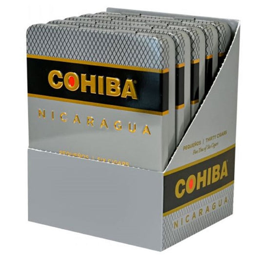 Cohiba Nicaragua Pequeno 4 3/16 x 36 Small Cigars 5 Tins of 6 Cigars