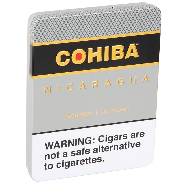 Cohiba Nicaragua Pequeno 4 3/16 x 36 Small Cigars 5 Tin of 6