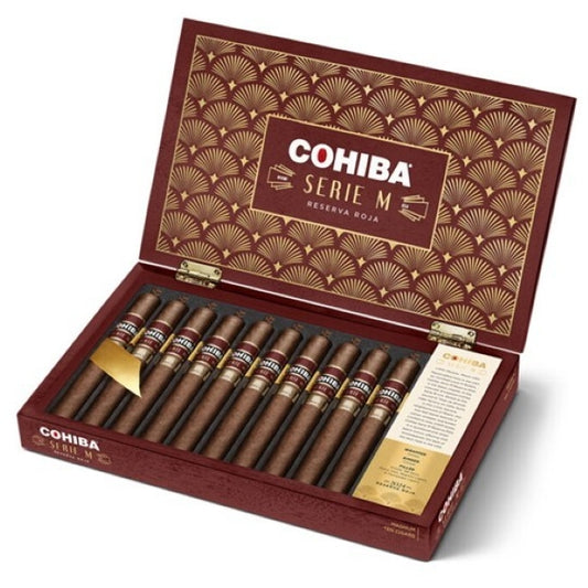 Cohiba Serie M Reserva Roja Magnum Toro Gordo 6 1/2 x 54 Cigars Box of 10