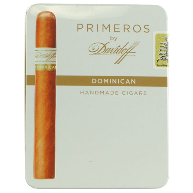 Davidoff Dominican Primeros Classic 4 1/8 x 34 Small Cigars Tin of 6