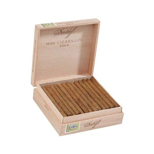 Davidoff Gold 3 5/16 x 20 Mini Cigarillos Box of 50