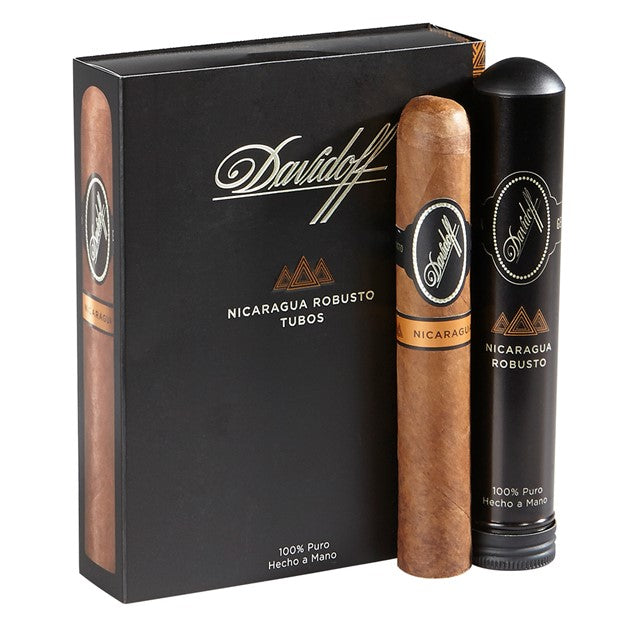 Davidoff Nicaragua Robusto Tube 5 x 50 Cigars 4 Pack
