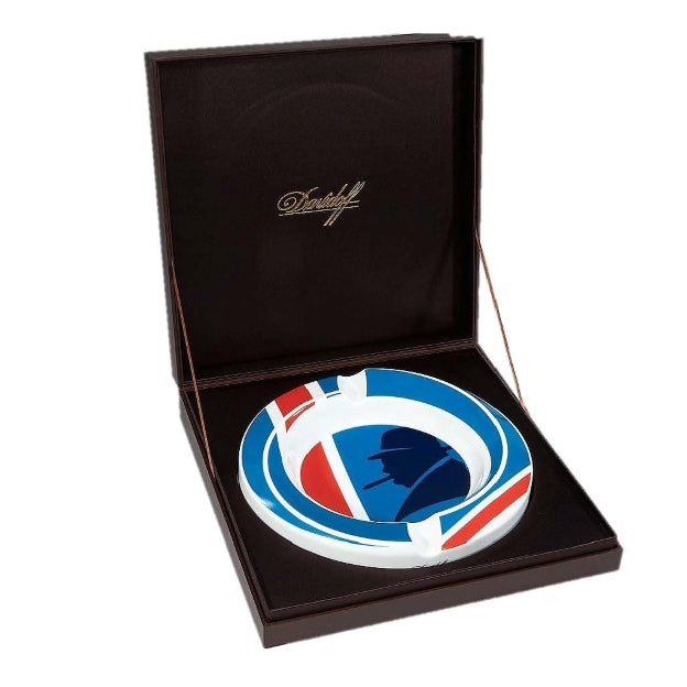 Davidoff Limited Edition Winston Churchill Union Jack Porcelain Ashtray