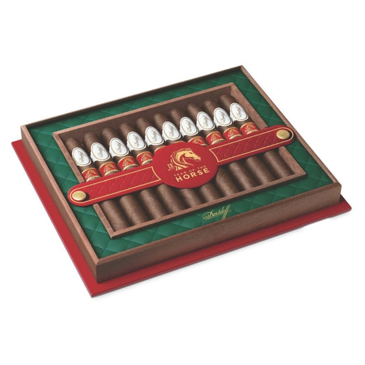 Davidoff Year of the Horse 2026 6 1/2 X 55 Gran Toro Cigars Box of 10