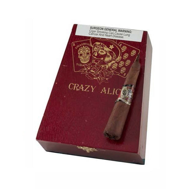 Deadwood Crazy Alice 4 x 46 Cigars Box of 10
