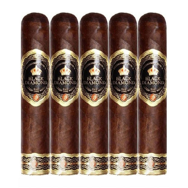 Diamond Crown Black Diamond Radiant 4 1/2 x 54 Robusto Cigars 5 Pack