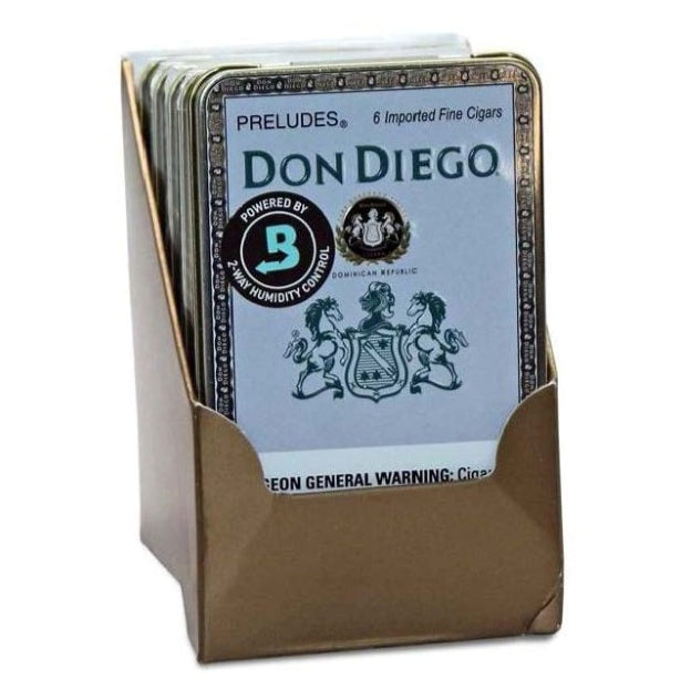 Don Diego Preludes 4 x 33 Small Cigars 5 Tins of 6
