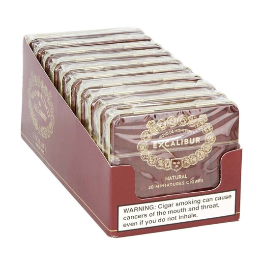 Hoyo de Monterrey Excalibur 3 x 32 Miniatures Cigarillos 10 Tins of 20