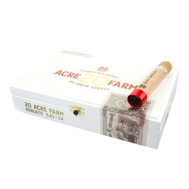 Florida Sun Grown 20 Acre Farm Robusto 5 1/4 x 54 Cigars Box of 20
