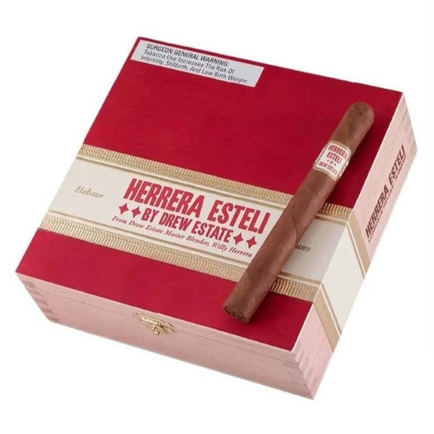Herrera Esteli Habano Lonsdale Deluxe 6 x 44 Cigars Box of 25