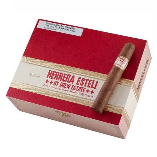 Herrera Esteli Habano Robusto Grande 5 1/4 x 52 Cigars Box of 25