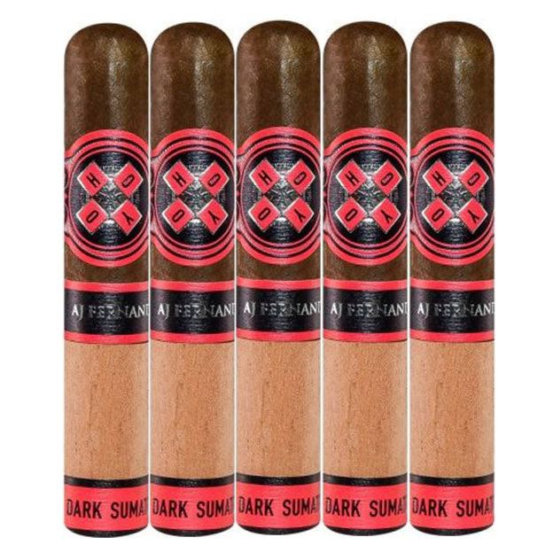 Hoyo La Amistad Dark Sumatra by AJ Fernandez Espresso Rothschild 4 1/2 x 50 Cigars 5 Pack