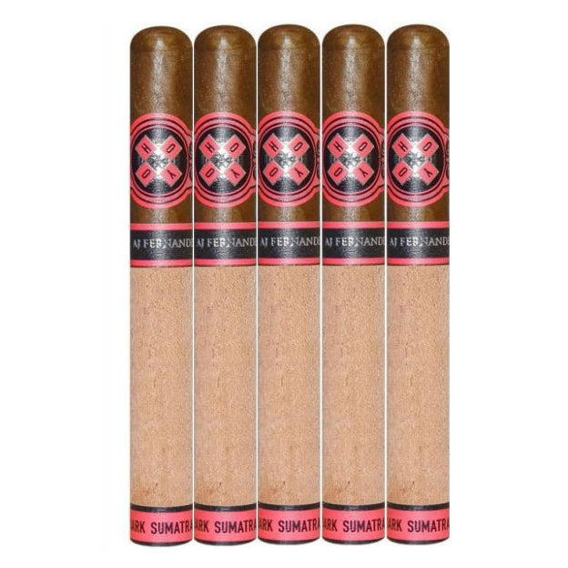 Hoyo La Amistad Dark Sumatra by AJ Fernandez Noche Toro 6 1/2 x 52 Cigars 5 Pack