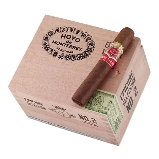 Hoyo de Monterrey Epicure Seleccion No.2, 4 7/8 x 50 Rothschild Cigars Box of 20