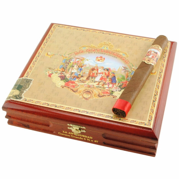 La Antiguedad Corona Grande 6 3/8 x 47 Cigars Box of 20