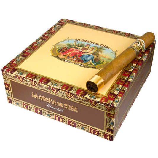 La Aroma De Cuba Connecticut Churchill Cigars