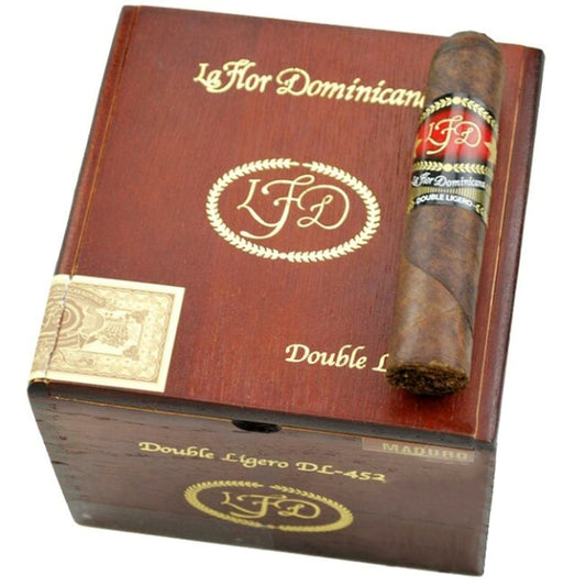La Flor Dominicana Double Ligero DL-452 Maduro 4 x 52 Cigars Box of 20
