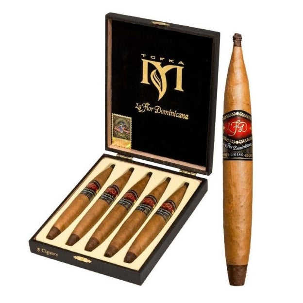 La Flor Dominicana TCFKA M Natural 7 x 54 Cigars Box of 5