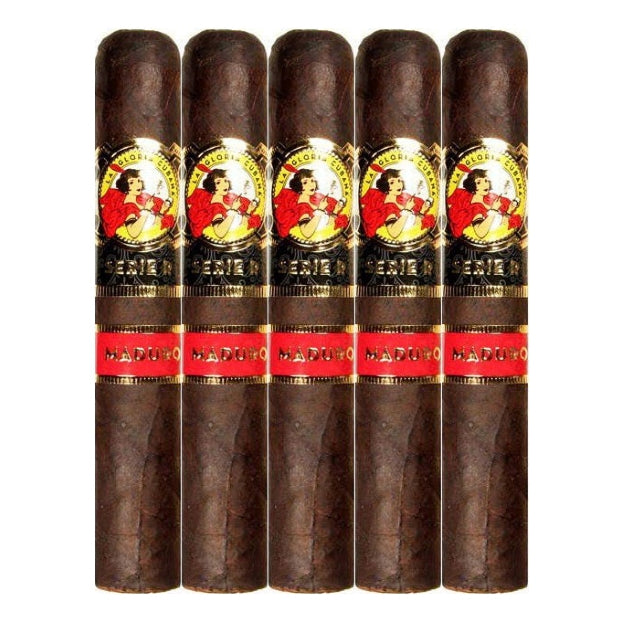 La Gloria Cubana Serie R No.4 Maduro 4 7/8 x 52 Cigars 5 Pack