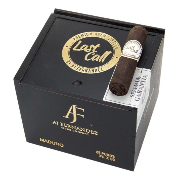 Last Call Maduro Chiquitas 3 1/2 x 50 Cigars Box of 25
