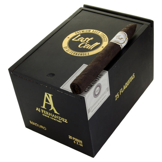 Last Call Maduro Flaquitas Cigars