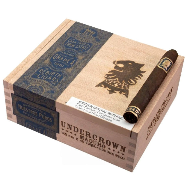 Liga Privada Undercrown Maduro Corona Viva 5 5/8 x 46 Cigars Box of 25