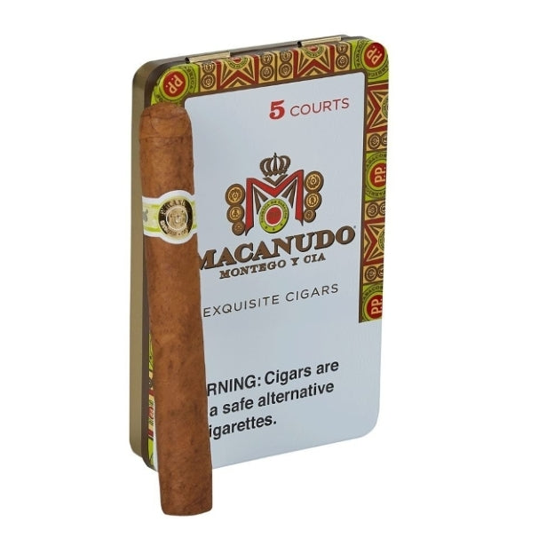 Macanudo Cafe Court 4 3/16 x 36 Cigars Tin of 5