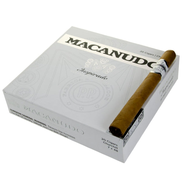 Macanudo Inspirado White Churchill 7 x 48 Cigars Box of 20
