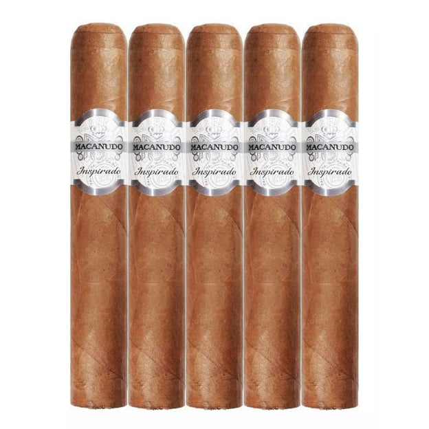 Macanudo Inspirado White Gigante 6 x 60 Cigars 5 Pack