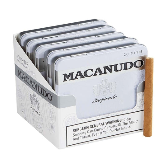 Macanudo Inspirado White Minis 5 Tins